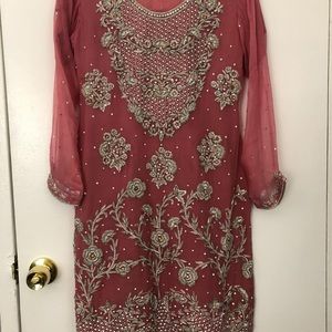 Pakistani indian formal wedding suit bridal